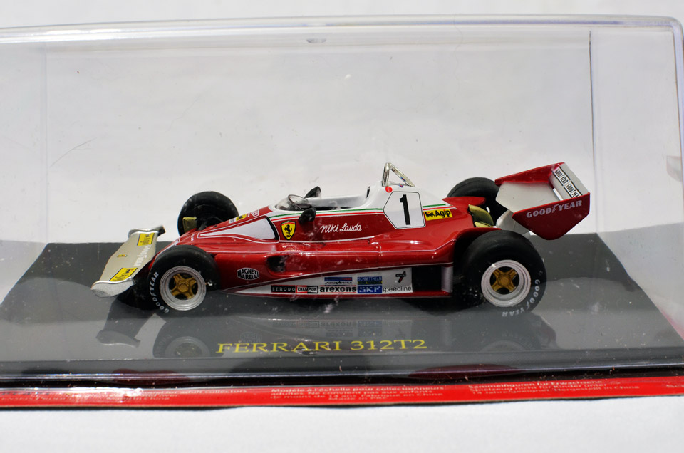 NIKI LAUDA 1976 FERRARI 312T2 1:43